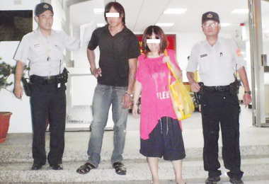 台中毒犯攜毒神色緊張露餡(圖)