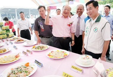 台中大安區舉辦安泉蔥推廣活動(圖)