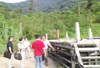 日月潭水社1號碼頭受損嚴重有待補強(圖)