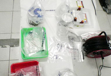東勢警方查獲躲在民宅的製毒工廠(圖)