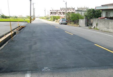 台中大甲臨江路道路修復完工(圖)