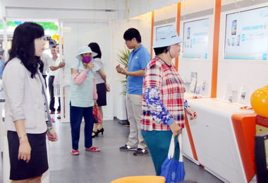 中華電信新設塗城服務中心服務大里鄉親(圖)