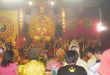 台中觀世音菩薩得道紀念日慶祝法會(圖)