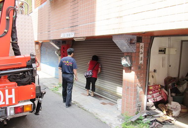 國姓獨居男失聯消隊員鬼門關前救回(圖)