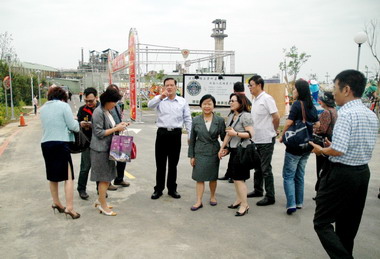 竹市世博台灣館中秋節正式點燈(圖)