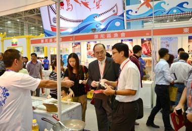 福州漁業博覽會高雄漁產受矚目(圖)