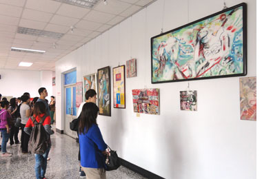 加拿大旅台畫家馬月亮個展(圖)