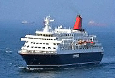 日籍郵輪「日本丸」號2度航抵高雄港(圖)