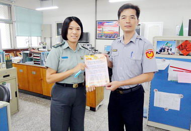斗六派出所辦校園反詐騙宣導(圖)