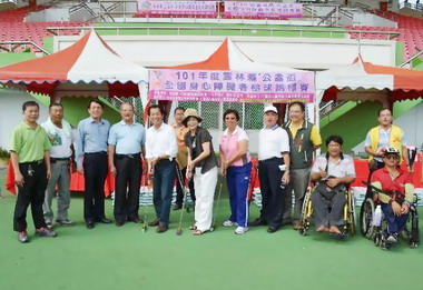 雲林公益盃身障槌球錦標賽斗南登場(圖)