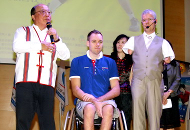 台中決定超越障礙演講會(圖)