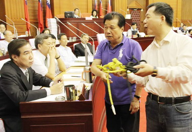 台中議員質詢救災設備落後(圖)