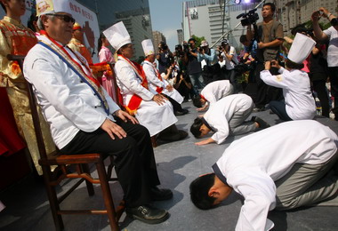 台中慶祝廚師節(圖)