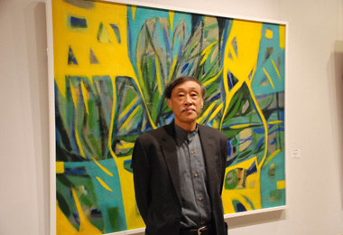 台中藝術家蔡正一返鄉舉辦個展(圖)