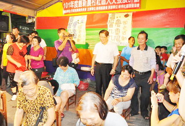 莿桐鄉發展協會辦九九慶重陽敬老活動(圖)
