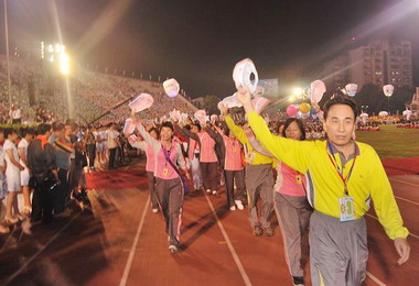 全民運南投開幕陳葦綾先拿一金奪好彩(圖)