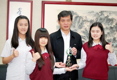 全國國語文競賽   國大里成績全國第一(圖)
