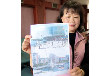 水里鄉代盼纜車延伸至水里市區帶動觀光(圖)