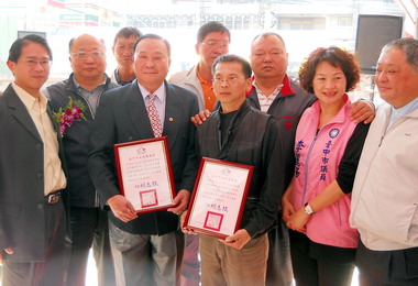 胡志強出席太平新仁路下水道改善通水典禮(圖)