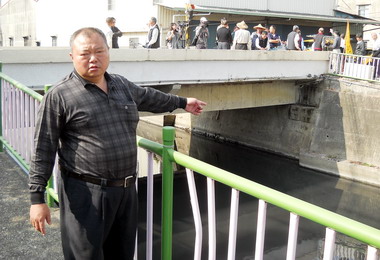 霧峰五福橋改建盼在明年汛期前完工(圖)