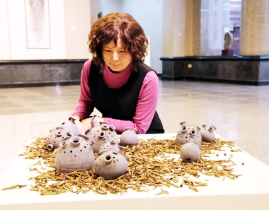 台中東海大學美術系師生美展(圖)