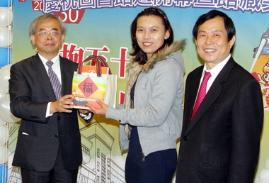 朝陽科大波錠圖書館館藏突破50萬冊(圖)