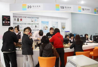 中華電信北台中服務中心座擁130坪大空間(圖)