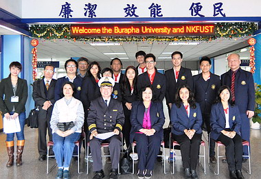 泰國Burapha大學參訪高雄關(圖)