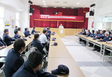 斗南分局辦春安工作協勤講習訓練(圖)