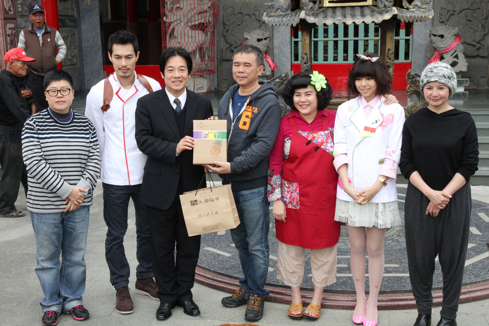 選定台南拍攝賴清德：打造友善拍片城市(圖)