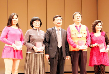 中市文化局五中心志工首度聯合團拜(圖)