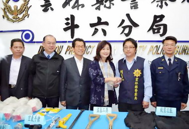 斗六警偵破全國盜墓案獲利達1500餘萬(圖)