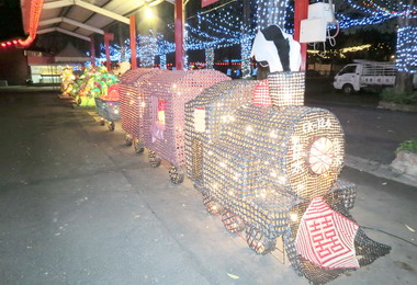 集集花燈火車三月三落幕(圖)