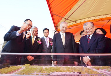 台灣高鐵彰化站舉辦動工典禮(圖)