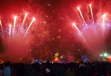 桃園燈會在蘆竹試燈晚會熱鬧登場(圖)
