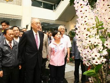 台灣蘭花大展揭幕(圖)