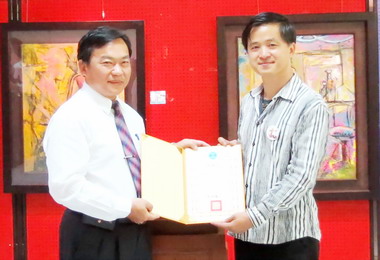 蔡秉軒畫展即日起水里商工登場(圖)