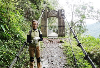 玉管處推展瓦拉米步道人文生態旅遊(圖)