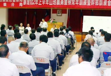 信義分局落實山地義勇警察常年訓練(圖)