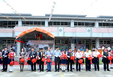 南投名間國小整建工程落成啟用(圖)