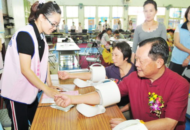 苗栗辦健康篩檢多項免費健康篩檢服務(圖)