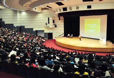 名師饒夢霞傳授雲科大學生幸福秘笈(圖)