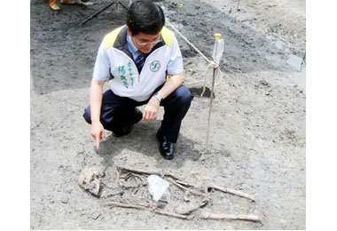 楊典忠：市府舉辦法會安靈中社遺址亡靈(圖)