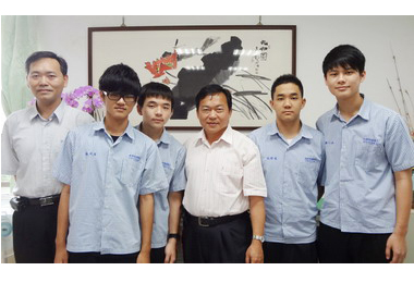 水里商工與市立內湖高工交換學生(圖)