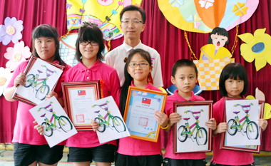 神木國小降校旗(圖)