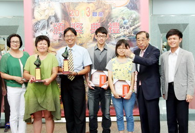 中市二項美展舉行盛大頒獎(圖)