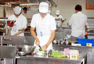 法國藍帶在霧峰辦廚藝大賽(圖)