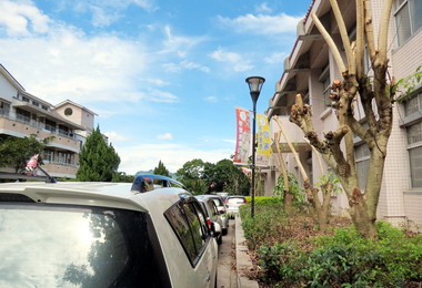 水里國小搶先整理校園蘇力來襲安然無恙(圖)