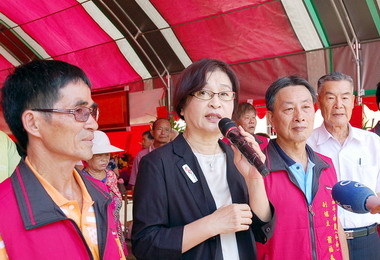雲林六房媽袓「紅壇」動土(圖)