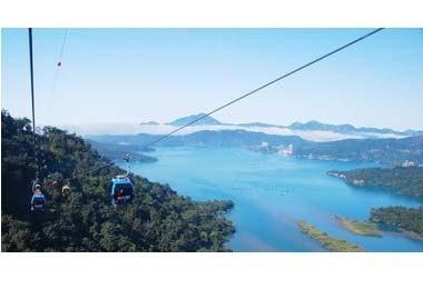 日月潭纜車展開尋找第800萬幸運遊客活動(圖)